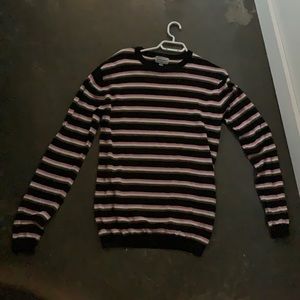 Black white pink and brown longsleve size m